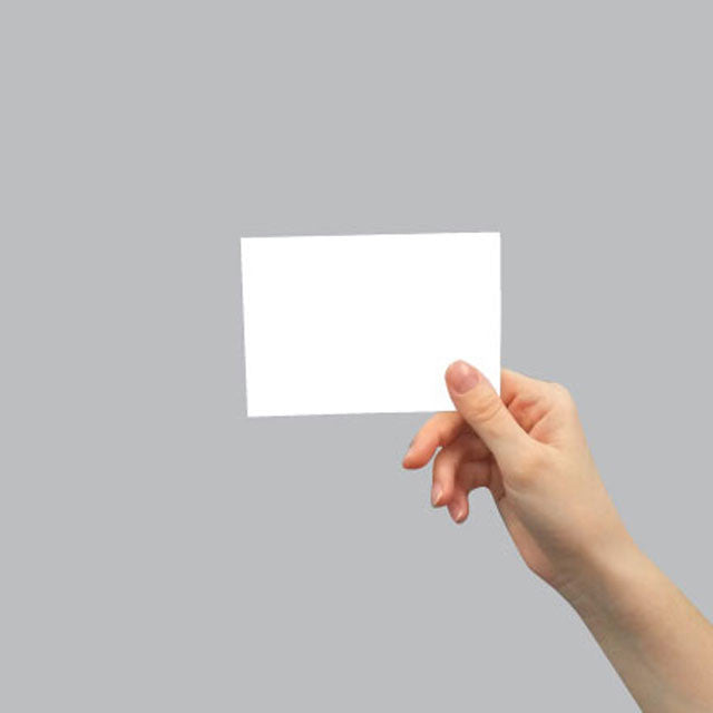 Home Advantage Set of 50 Blank Plain White 4x6 Index Cards, Postcards