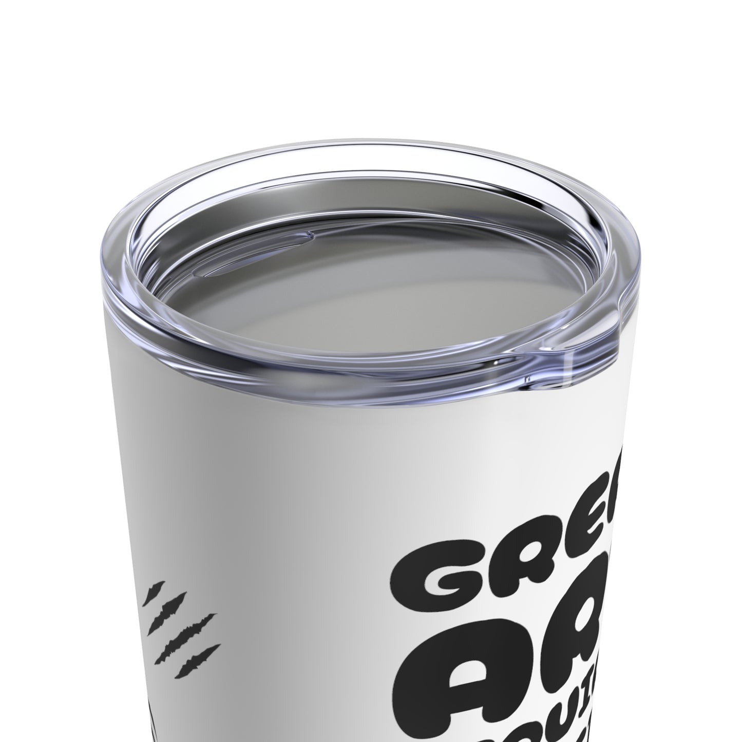 Great Art Requires Caffeine 20oz Tumbler