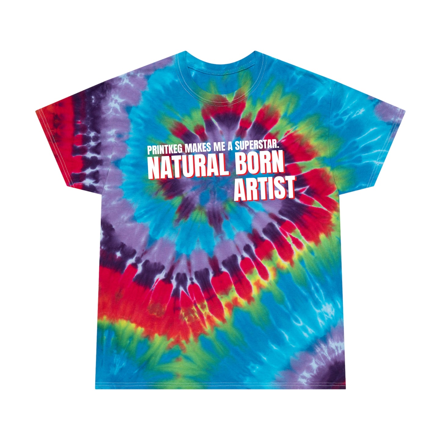 Natural Born Artist Tie-Dye Tee