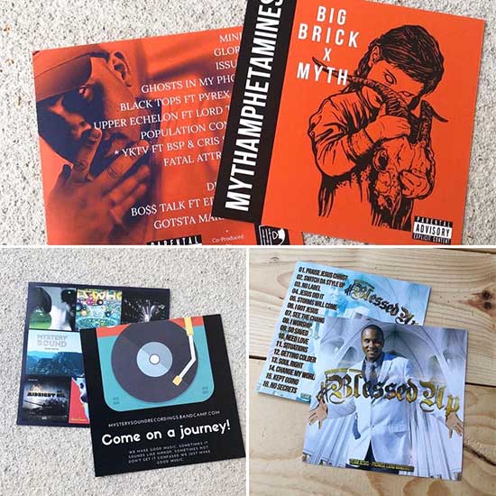 Professional CD Booklet Inserts